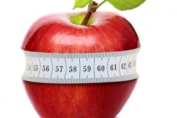 Apple - Bia úsáideach le haghaidh meáchain caillteanas